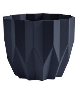 Горшок Геометрия 0,8 л антрацит, РФ