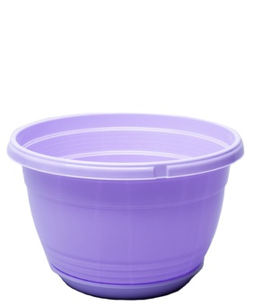 Подвесной горшок Глория, D25см, 4,2 л, лаванда с поддоном, РФ